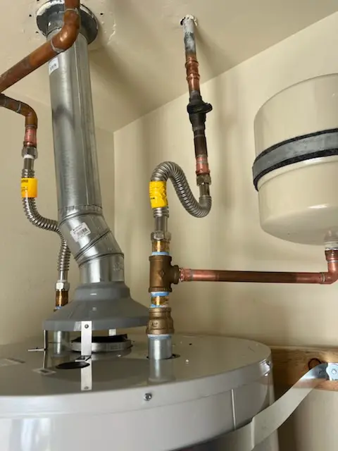 Water heater installation and plumbing repair in The Village of Baytowne Wharf